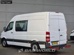 Mercedes Sprinter 211 CDI Automaat L2H2 Dubbel Cabine Navi T, Auto's, Bestelwagens en Lichte vracht, Automaat, Gebruikt, Wit, Mercedes-Benz