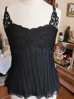 Très beau top noir, Enlèvement ou Envoi, Comme neuf, Taille 38/40 (M), Noir