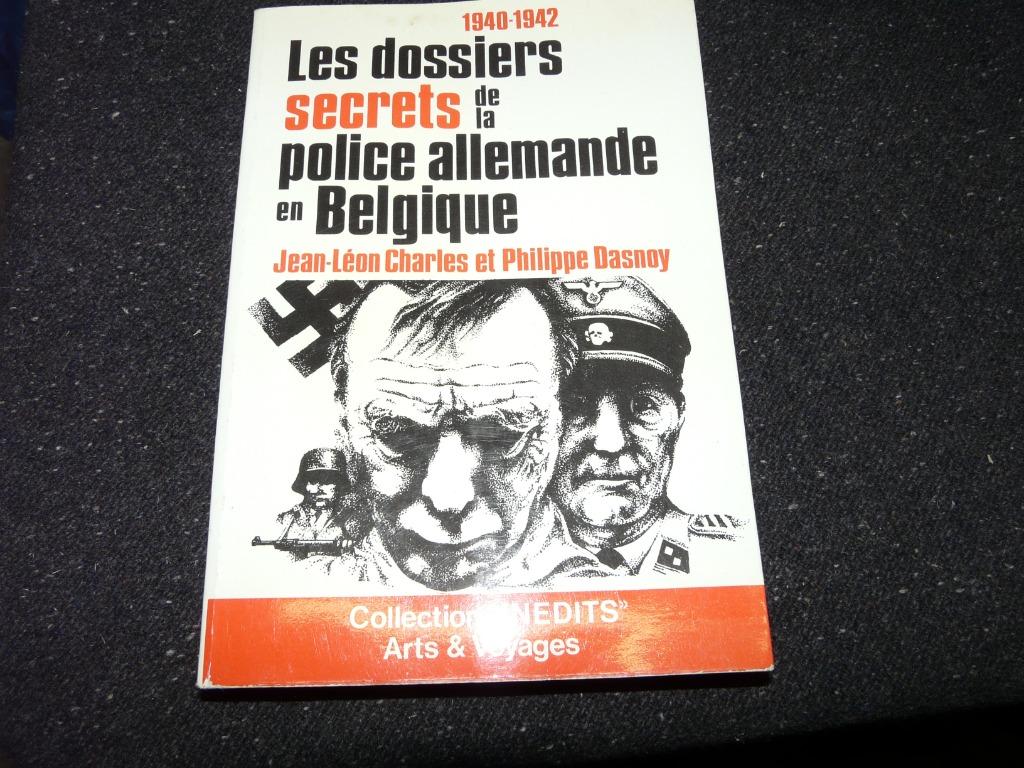 les dossier de la police alle en belgiques, Envoi, Deuxième Guerre mondiale, Comme neuf, Autres sujets/thèmes