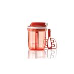 Tupperware SuperSonic Chopper Medium, Ophalen of Verzenden, Nieuw, Rood