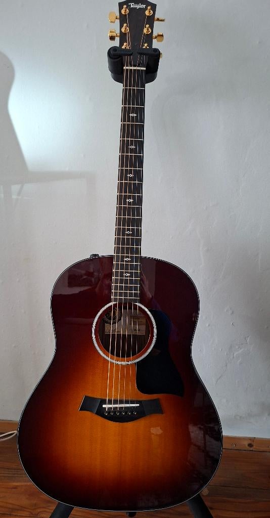 Gitaar Taylor 217e- SBplus, Muziek en Instrumenten, Snaarinstrumenten | Gitaren | Akoestisch, Zo goed als nieuw, Western- of Steelstringgitaar