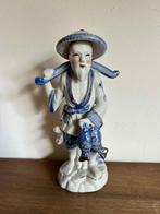 Beeld oude chinese visser, Ophalen of Verzenden