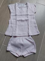 Set bloes + broek zomer Koeka - baby meisje - roze/wit - maa, Kinderen en Baby's, Koeka, Meisje, Ophalen of Verzenden, Zo goed als nieuw