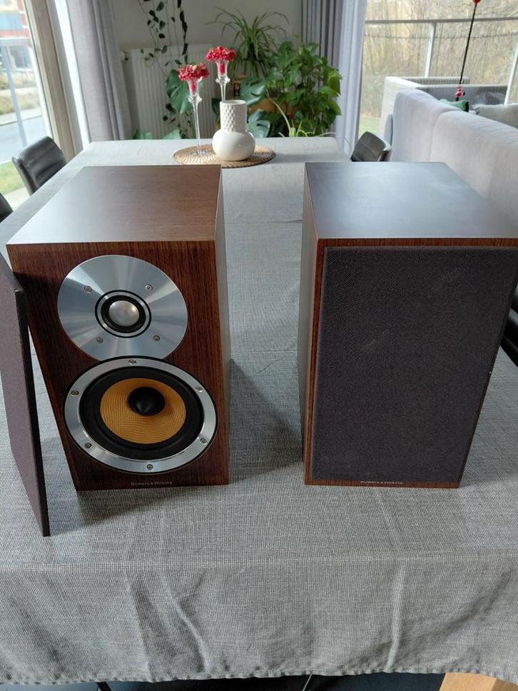 B&W speakers, Audio, Tv en Foto, Luidsprekerboxen, Front, Rear of Stereo speakers, 60 tot 120 watt, Ophalen