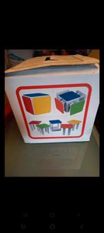 Stoolset 5in1  stoelenset stoel en tafel kinderen, Tuin en Terras, 4 zitplaatsen, Ophalen of Verzenden, Zo goed als nieuw, Stoel