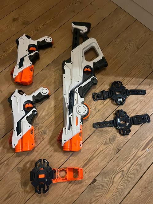 Nerf Laser OPs laserpistolen, Kinderen en Baby's, Speelgoed | Buiten | Actiespeelgoed, Gebruikt