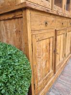 Massieve teak buffetkast/vitrinekast GRATIS LEVERING