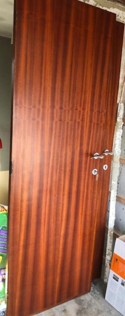 Deuren, Doe-het-zelf en Bouw, Deuren en Vliegenramen, Gebruikt, Binnendeur, 200 tot 215 cm, Minder dan 80 cm, Ophalen