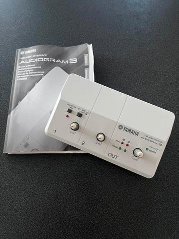 Yamaha audio interface.  zeer weinig gebruikt, Musique & Instruments, Enlèvement ou Envoi, Comme neuf