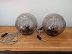 2 ikea tafellampen, Huis en Inrichting, Lampen | Tafellampen, Ophalen, Gebruikt, Tijdloos, Glas