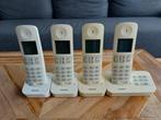 Set 4 draadloze telefoons + antwoordapparaat, Ophalen of Verzenden, 4 handsets of meer
