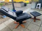 Fauteuil relax + repose pieds, Huis en Inrichting, Fauteuils, Ophalen, Gebruikt, 50 tot 75 cm, Moderne