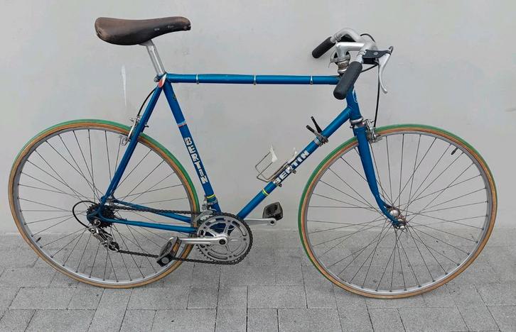 Koersfiets Bertin ultralicht staal 28inch Compagnolo, Fietsen en Brommers, Fietsen | Oldtimers, 55 tot 59 cm, Ophalen