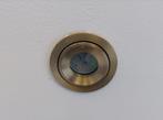 plafondspots 12 stuks GU5.3 12V messing, Ophalen, Gebruikt, Metaal of Aluminium, Led