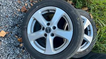 Pneus 205/55r16 Falken/ Borbet, Enlèvement, Pneus hiver, Pneu(s)