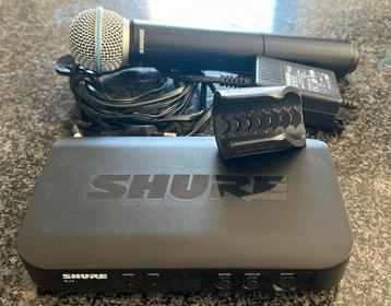 Shure BLX4 H8E met beta58A handheld beschikbaar voor biedingen