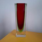 Grote Murano Sommerso Flavio Poli vaas 1970, Antiek en Kunst, Ophalen