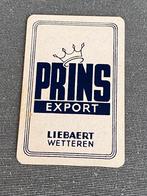 Oude speelkaart brouwerij LIBAERT te WETTEREN, Enlèvement ou Envoi, Comme neuf, Carte(s) à jouer