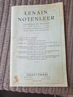 Antiek boekje “Lenain Notenleer” van 1962., Verzenden, Gelezen, Overige onderwerpen