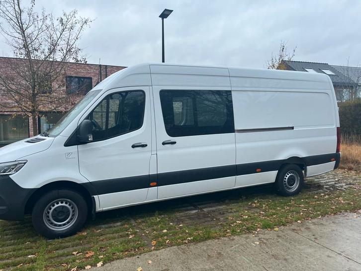 Mercedes Sprinter L3 H2 Automaat/ 317 CDI/2022/49000km, Auto's, Bestelwagens en Lichte vracht, Particulier, Trekhaak, Automaat