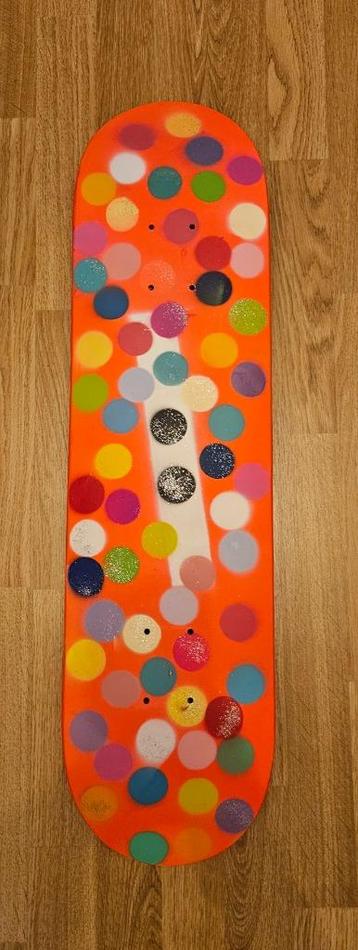Skateboard Decoratie Getekend beschikbaar voor biedingen