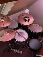 Drumstel peurl, Musique & Instruments, Batteries & Percussions, Enlèvement, Utilisé, Pearl