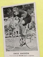 Wielerkaart 1947 bk team alcyon  emile masson, Verzenden, Zo goed als nieuw