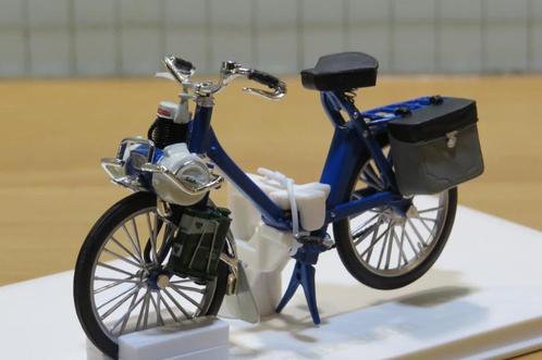 Solex 3800 bromfiets 1:18 norev blue, Hobby & Loisirs créatifs, Voitures miniatures | 1:18, Neuf, Autres types, Norev, Enlèvement ou Envoi