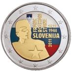 2 euros Slovénie 2011 Rozman-Stane colorée, Timbres & Monnaies, Monnaies | Europe | Monnaies euro, 2 euros, Slovénie, Enlèvement ou Envoi