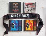 4 CD's van Guns 'n Roses en een world tour headband, Ophalen, Gebruikt