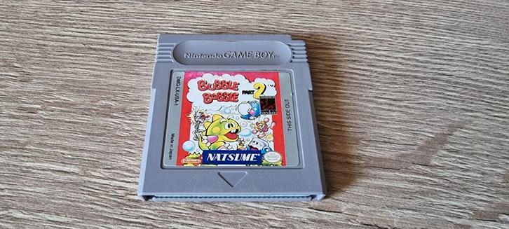 Game Boy-cartridge van Bubble Bobble Part 2. , Games en Spelcomputers, Games | Nintendo Game Boy, Zo goed als nieuw, Platform