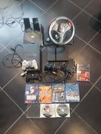 Console ps2 lot + 8 jeux volant et pédale ps2, Enlèvement ou Envoi