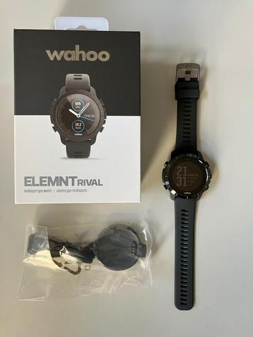 Wahoo ELEMNT Rival GPS Sportwatch - Black - MY2024 beschikbaar voor biedingen