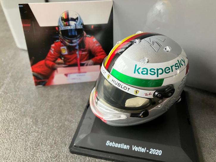 Sebastian Vettel 1:5 helm 2020 Italië GP Ferrari SF1000, Verzamelen, Automerken, Motoren en Formule 1, Nieuw, Formule 1, Ophalen of Verzenden