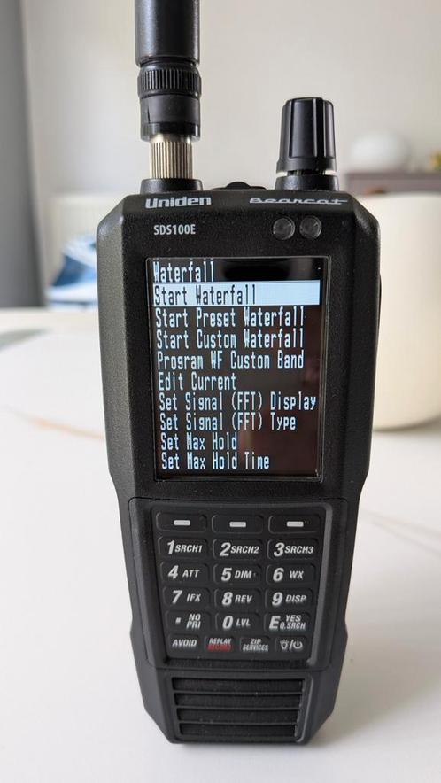 Scanner Uniden sds100E full options..., Telecommunicatie, Portofoons en Walkie-talkies, Zo goed als nieuw, Ophalen of Verzenden