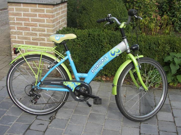 meisjesfiets 24 insch, Fietsen en Brommers, Fietsen | Meisjes, Zo goed als nieuw, 24 inch, Handrem, Versnellingen, Ophalen