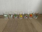 7 Borrelglaasjes, Huis en Inrichting, Keuken | Servies, Ophalen of Verzenden, Zo goed als nieuw, Glas of Glazen