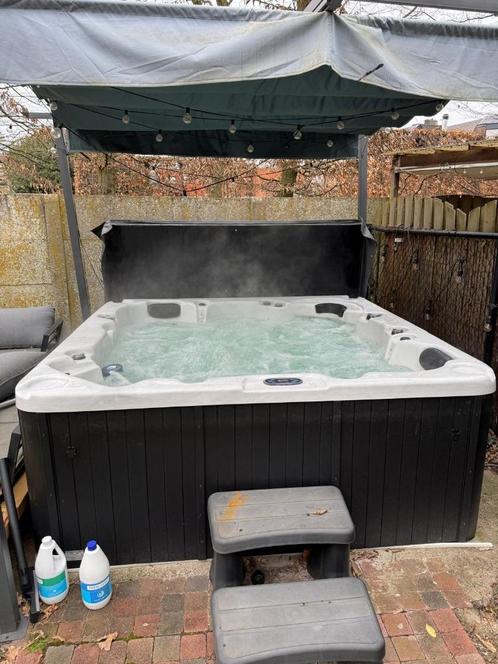 Jacuzzi 5 Personen, Tuin en Terras, Bubbelbaden en Hottubs, Zo goed als nieuw, Vast, Filter, Trap, Ophalen