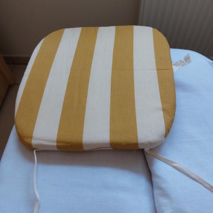 4- Stoelkussens voor 6 €, afneembaar - wasbare hoes met rits, Tuin en Terras, Tuinmeubel-accessoires, Nieuw, Ophalen