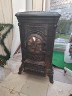 houtvuur kolen, Huis en Inrichting, Ophalen, Kolomkachel, Gebruikt, Vrijstaand