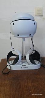 PlayStation 5 VR-bril (PSVR2)
 + Bigben stand & lader., Consoles de jeu & Jeux vidéo, Virtual Reality, Enlèvement ou Envoi, Comme neuf