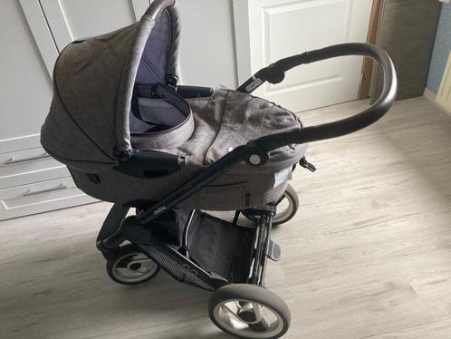 Mutsy EVO combi, Kinderen en Baby's, Kinderwagens en Combinaties, Gebruikt, Combiwagen, Mutsy, Met reiswieg, Verstelbare duwstang