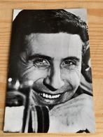 Photo carte postale de Gilbert Bécaud, Enlèvement ou Envoi, Comme neuf, Photo ou Carte