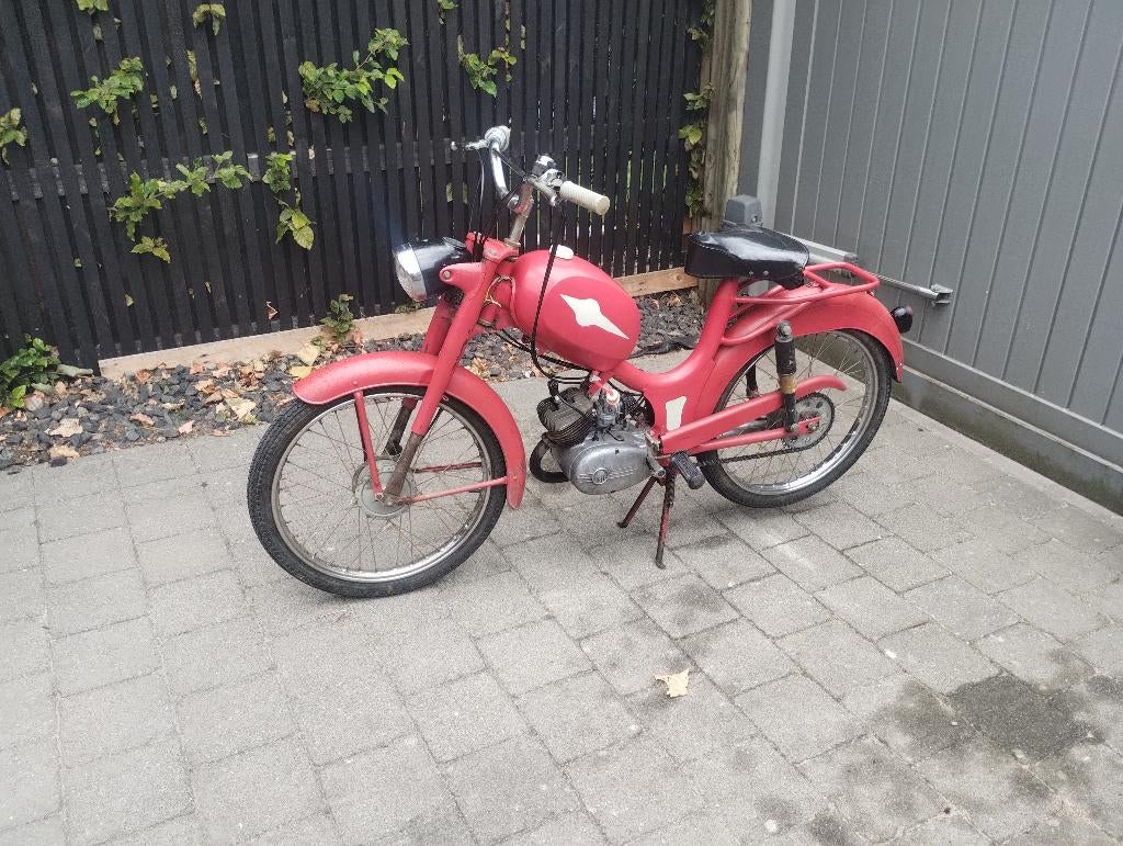 Beta Bianchi cigno Turismo 1958 oldtimer, Fietsen en Brommers, Brommers | Oldtimers, Klasse B (45 km/u), Ophalen