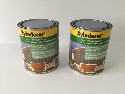 Verf / Beits voor tuinmeubelen,  2 x1 liter, nieuwe potten, Doe-het-zelf en Bouw, Verf, Beits en Lak, Nieuw, Beits, Minder dan 5 liter