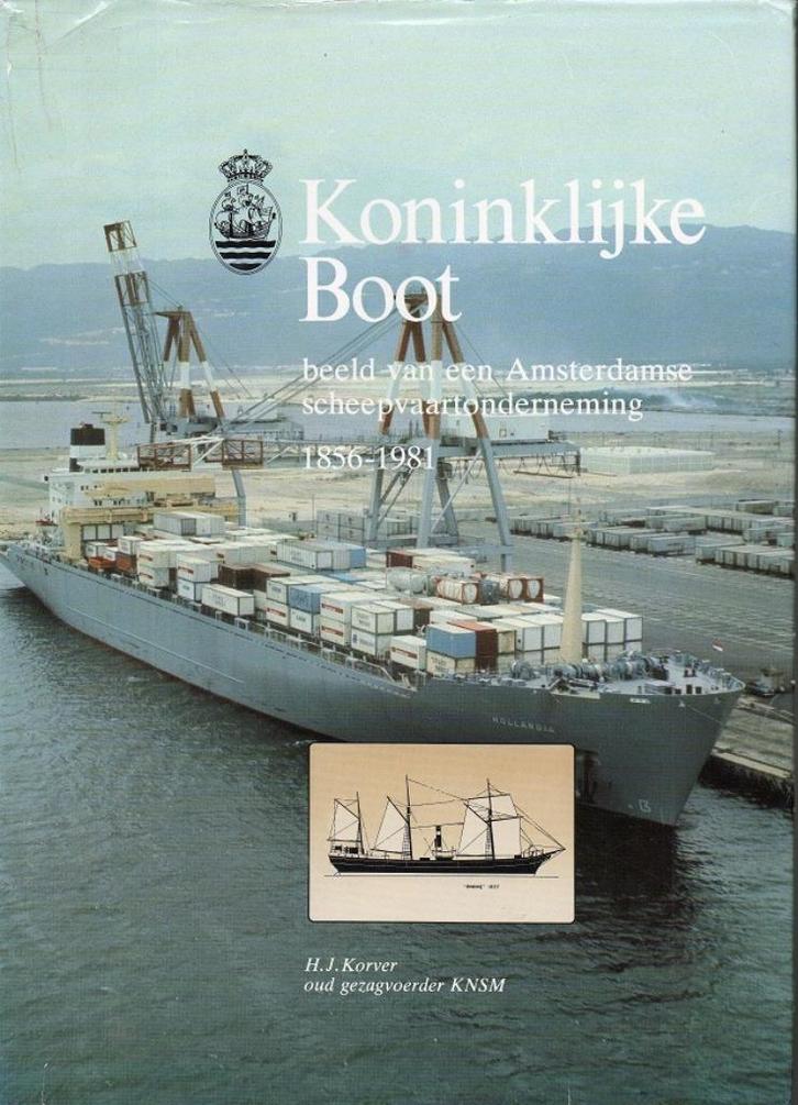 koninklijke boot K.N.S.M.1856-1981, Verzamelen, Scheepvaart, Zo goed als nieuw, Boek of Tijdschrift, Motorboot, Verzenden