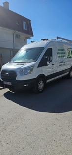 Ford Transit Bestelwagen – Automaat 2020 met Sortimo rekken, Auto's, Bestelwagens en Lichte vracht, Stof, Zwart, Wit, Diesel