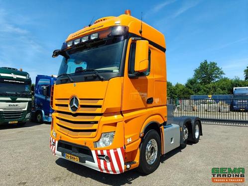 Mercedes-Benz Actros 2745 6x2 Bigspace Euro6A - Retarder - S, Auto's, Vrachtwagens, ABS, Climate control, Cruise Control, Electronic Stability Program (ESP)