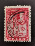 Nigeria 1936 - Koning Georg V en cacao plantage, Postzegels en Munten, Postzegels | Afrika, Ophalen of Verzenden, Nigeria, Gestempeld