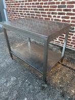 Table professionnelle en inox - solide - 110x70x90cm, Ophalen